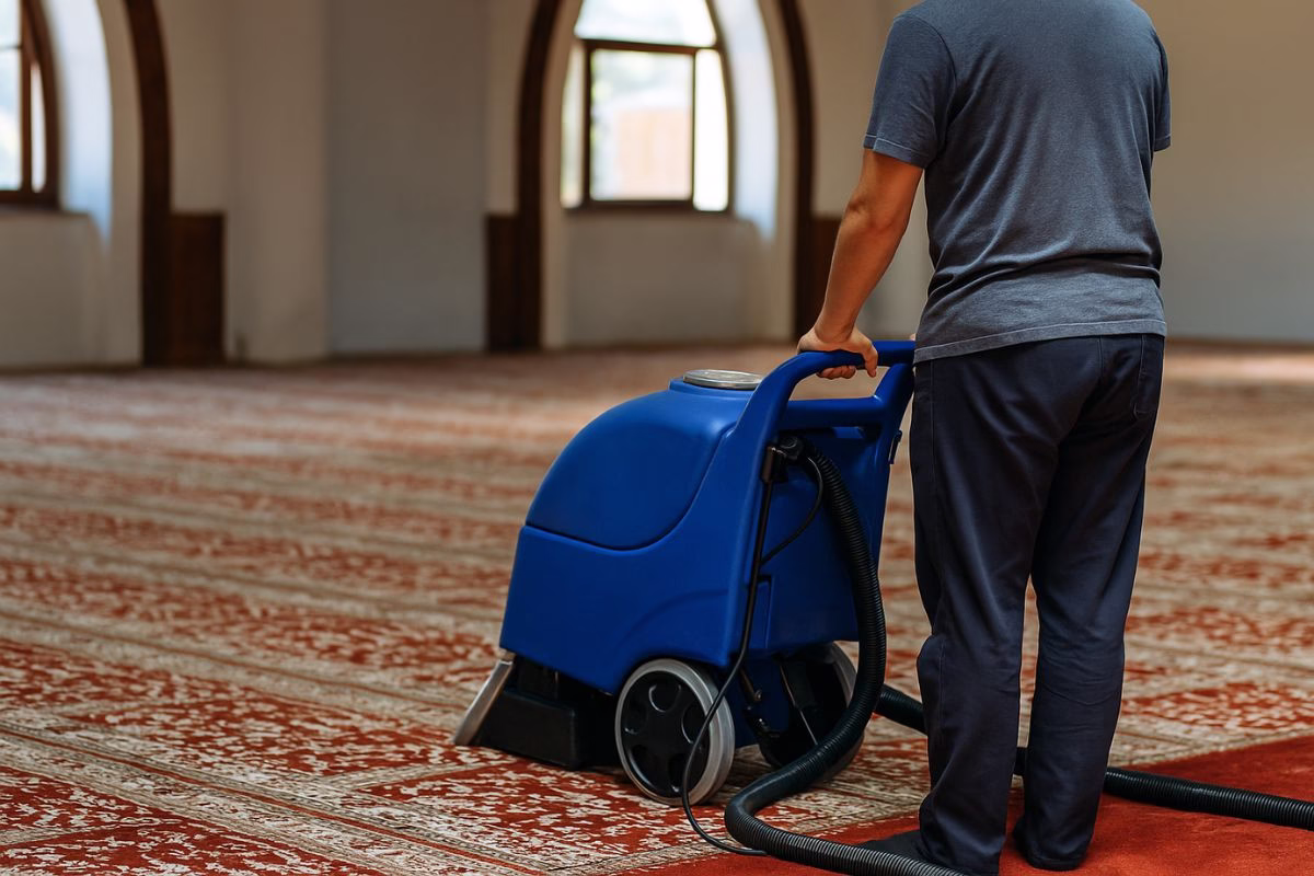 carpet extractor untuk masjid dan tempat ibadah