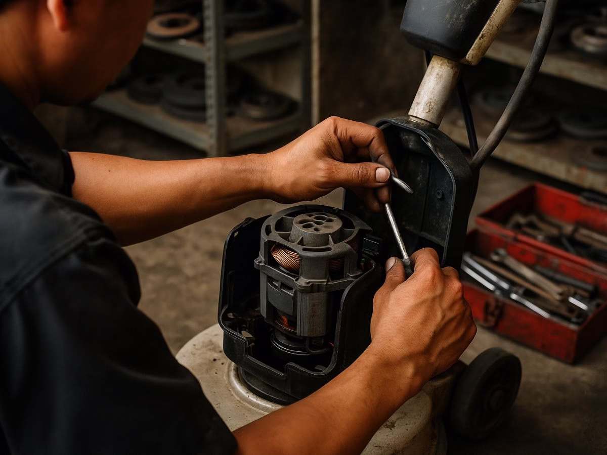 layanan service dan perbaikan mesin cleaning jakarta