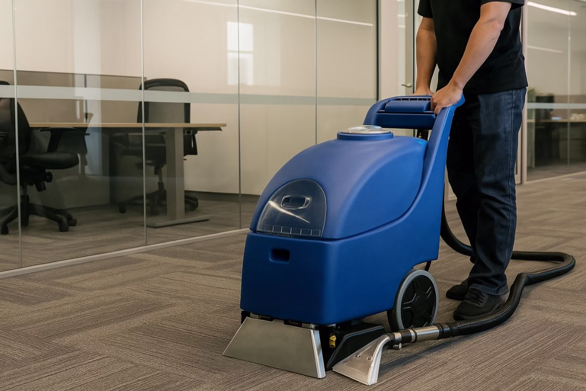 rental carpet extractor untuk gedung perkantoran