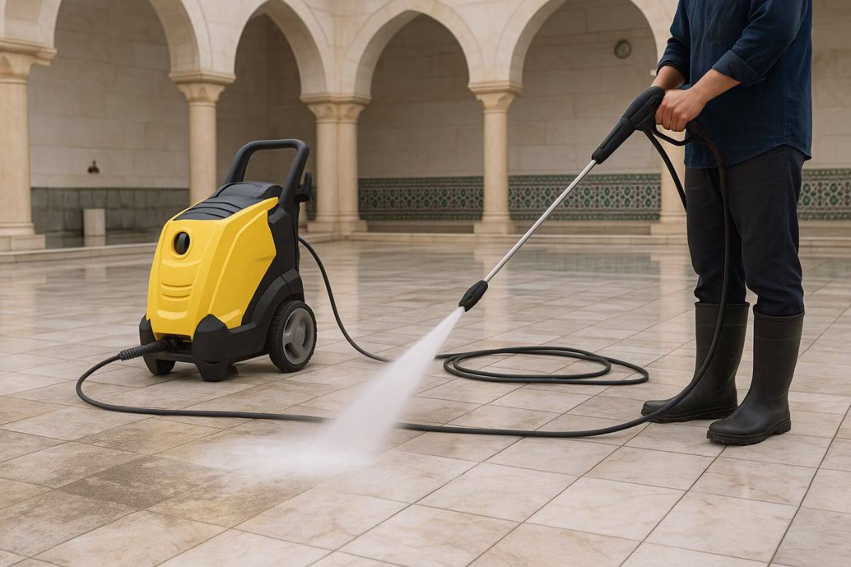 rental jet cleaner untuk masjid dan tempat ibadah
