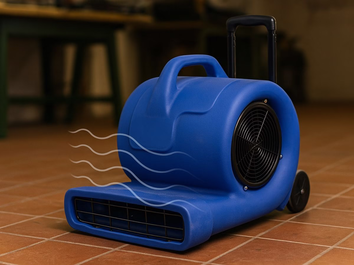 repair kipas blower lantai berisik
