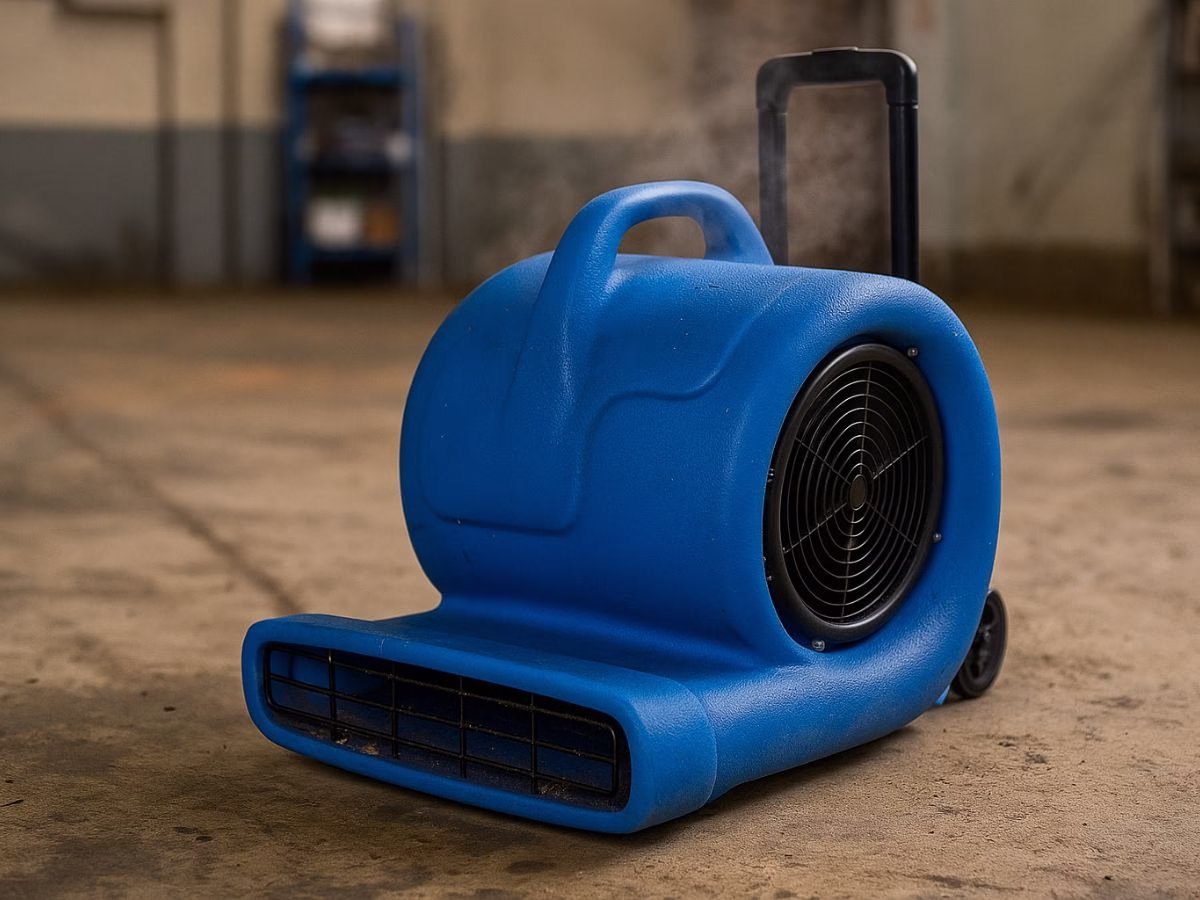 service floor blower overheat