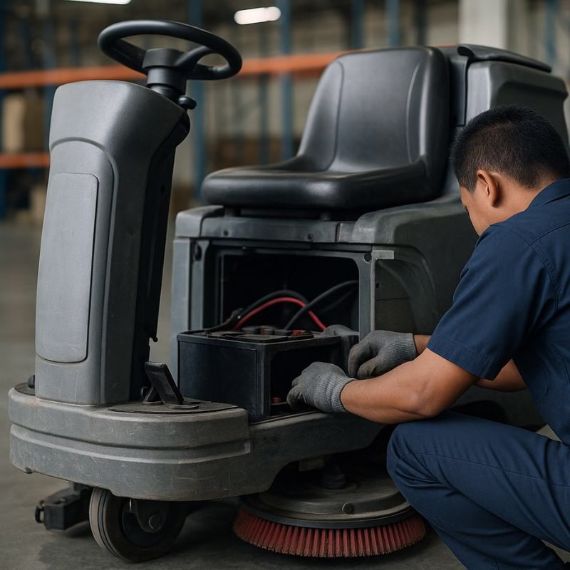 service ride on scrubber terpercaya di jakarta