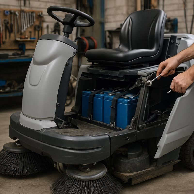 service ride on sweeper terpercaya di jakarta