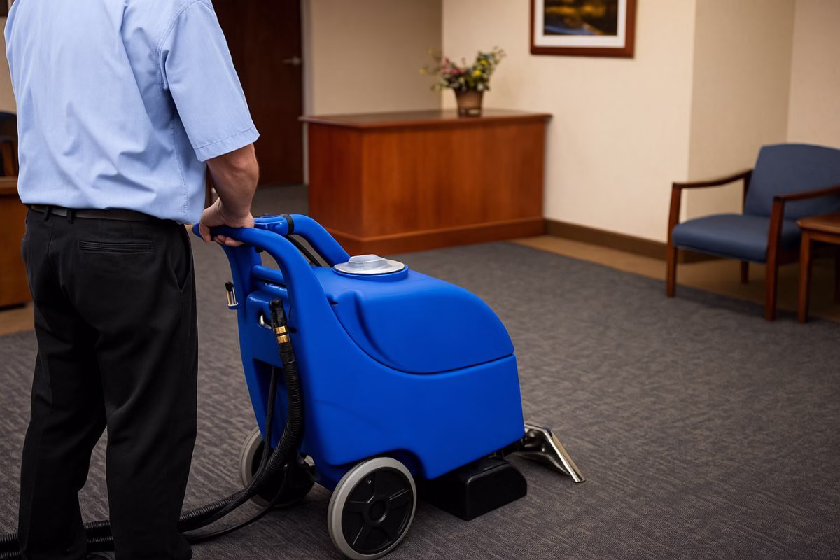 sewa carpet extractor untuk gedung pemerintahan