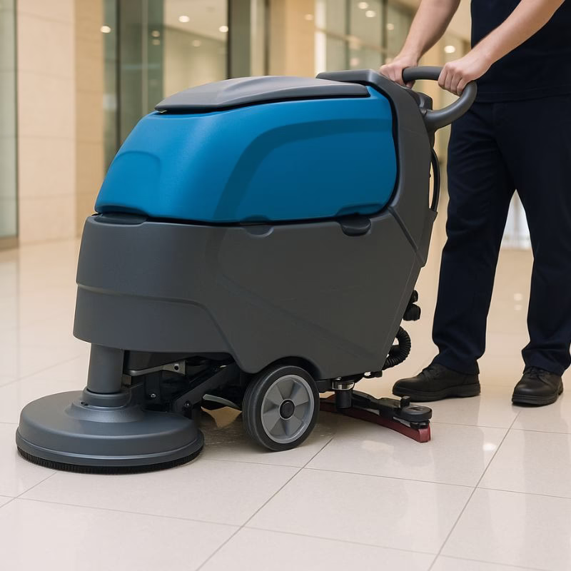 sewa mesin scrubber dorong harian mingguan bulanan