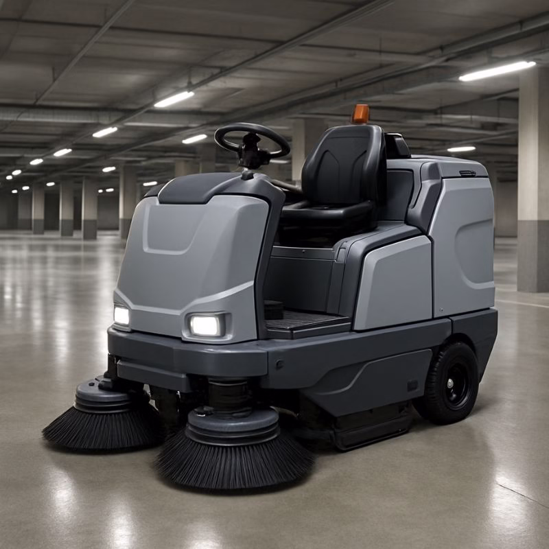 sewa ride on sweeper bulanan jakarta