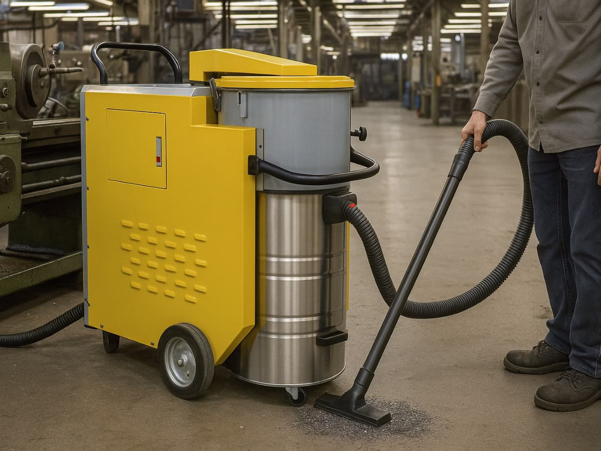 sewa vacuum cleaner industri untuk pabrik dan area produksi