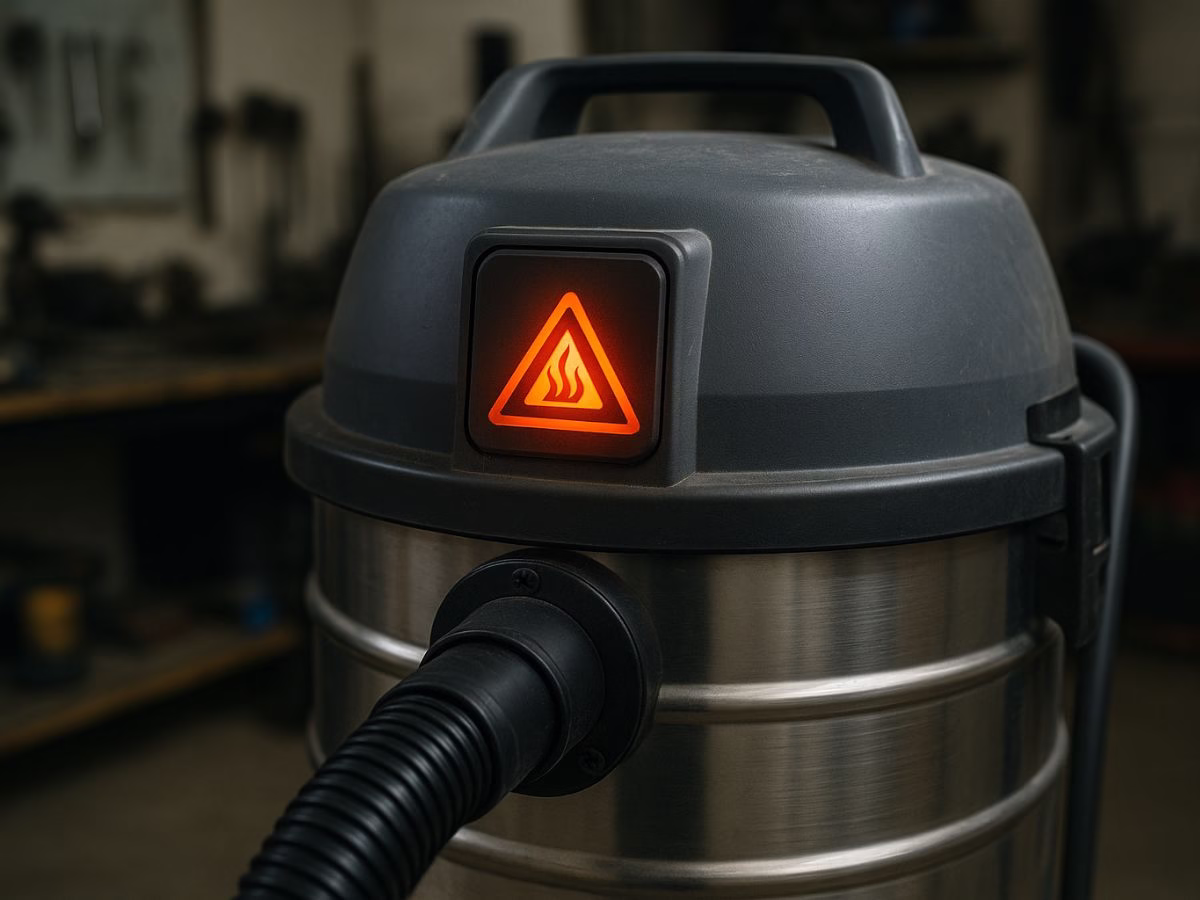 vacuum cleaner repair shop overheat