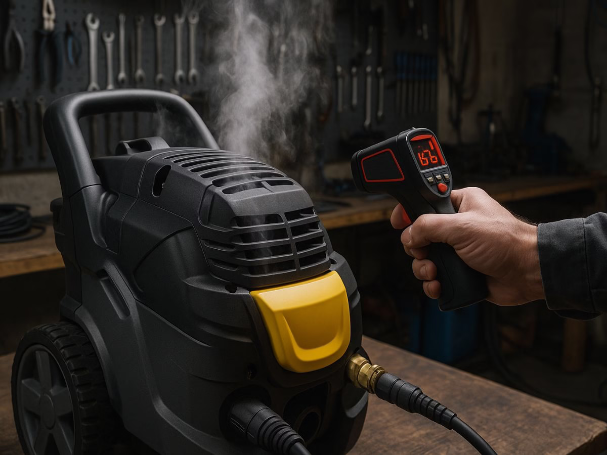 repair jet cleaner over heat