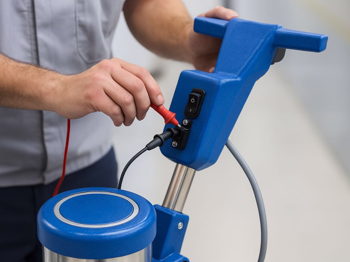 service high speed polisher tidak nyala