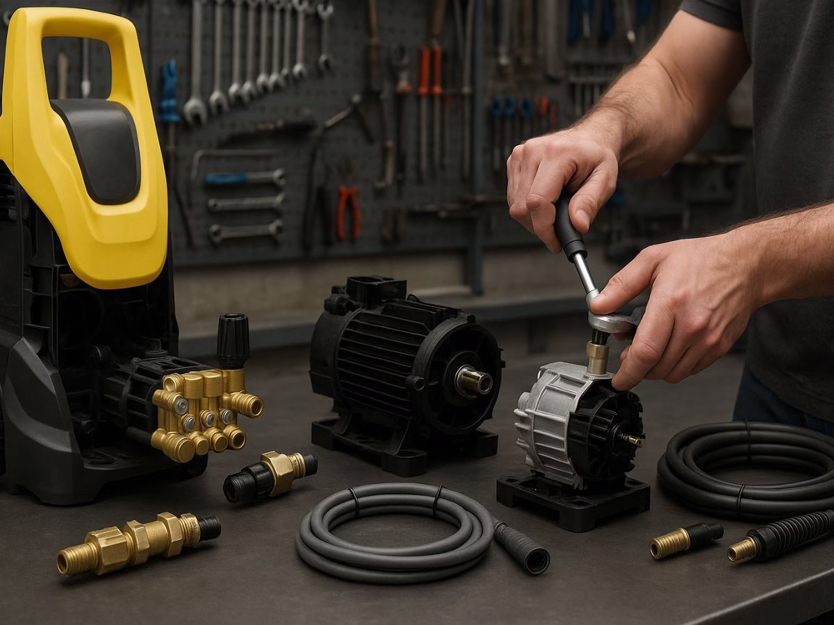 service jet cleaner ganti spare part