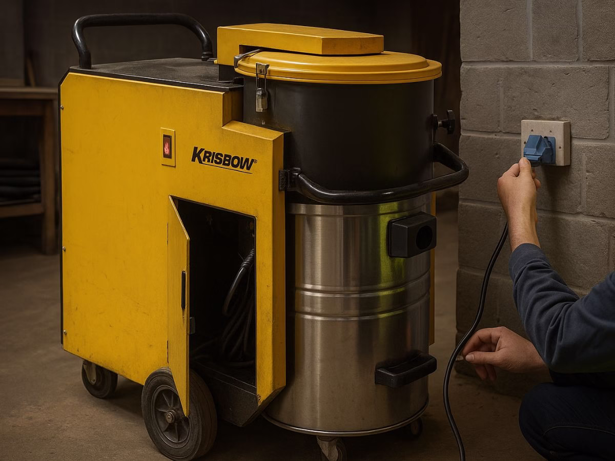 service vacuum cleaner industri tidak nyala